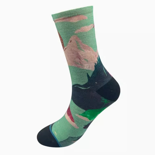 Printing Merino wool Socks for Women and Men